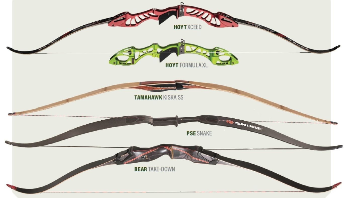 Rouge 66" core archery pro take down arc bow & paquet complet 