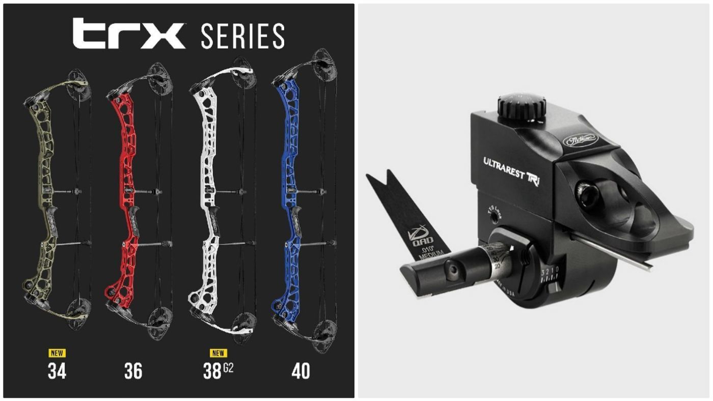 Mathews TRX 34 and TRX 38 G2 Target Bows With QAD… Archery Business